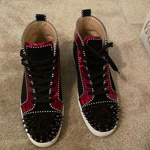 Lou pik pik orlato flat red/black/white sneakers size 42